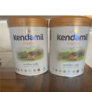 Organic Kendamil Stage 3 formula from England. Unopened and sealed.